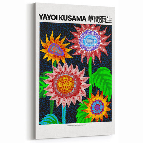 Yayoi Kusama Wall Art - Colorful Floral Abstract Patterns | Canvas & Prints