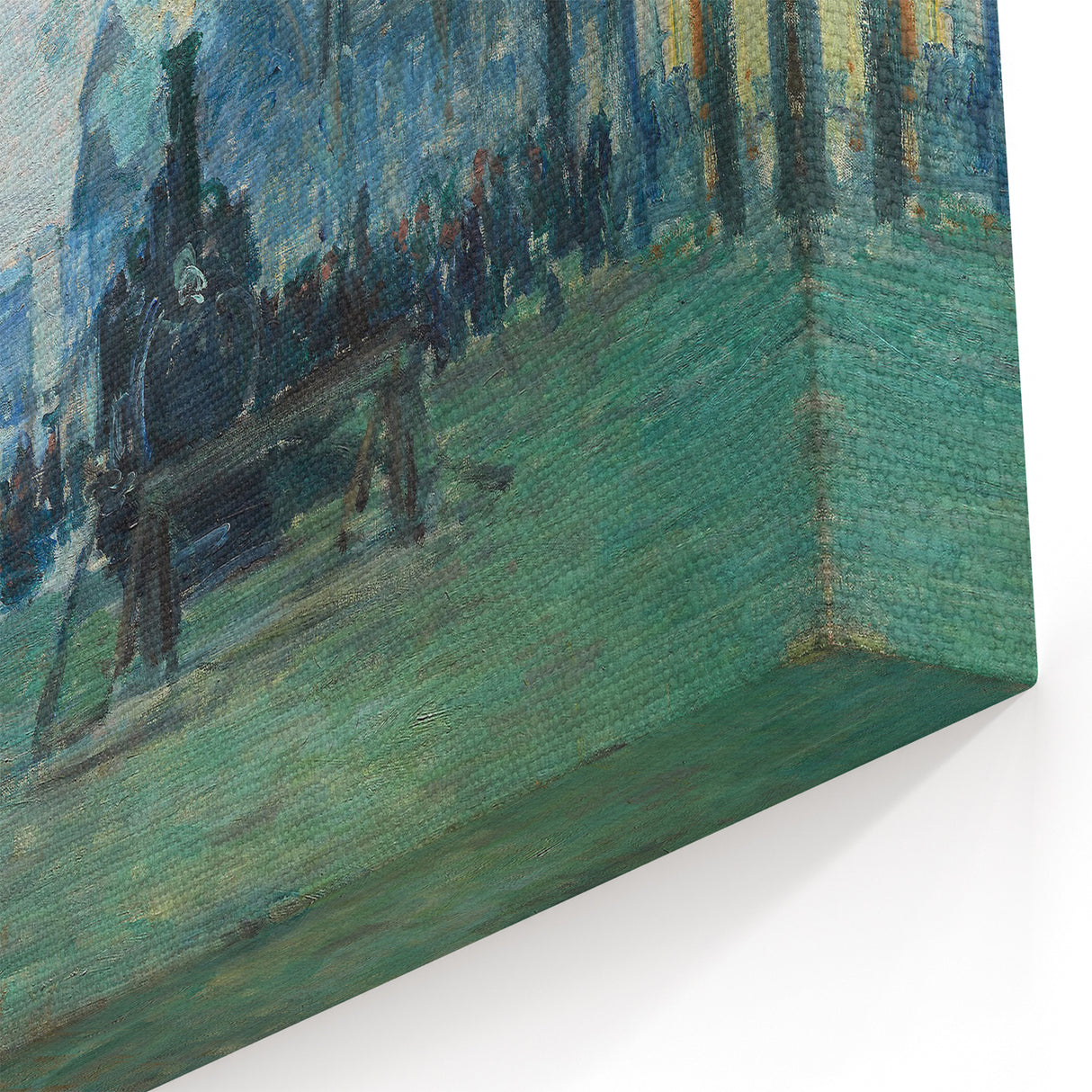 Claude Monet Paintings – The Gare Saint-Lazare, Classic Impressionist Art