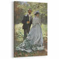 Monet Canvas Prints – Elegant Stroll, A Classic Scene by Claude Monet