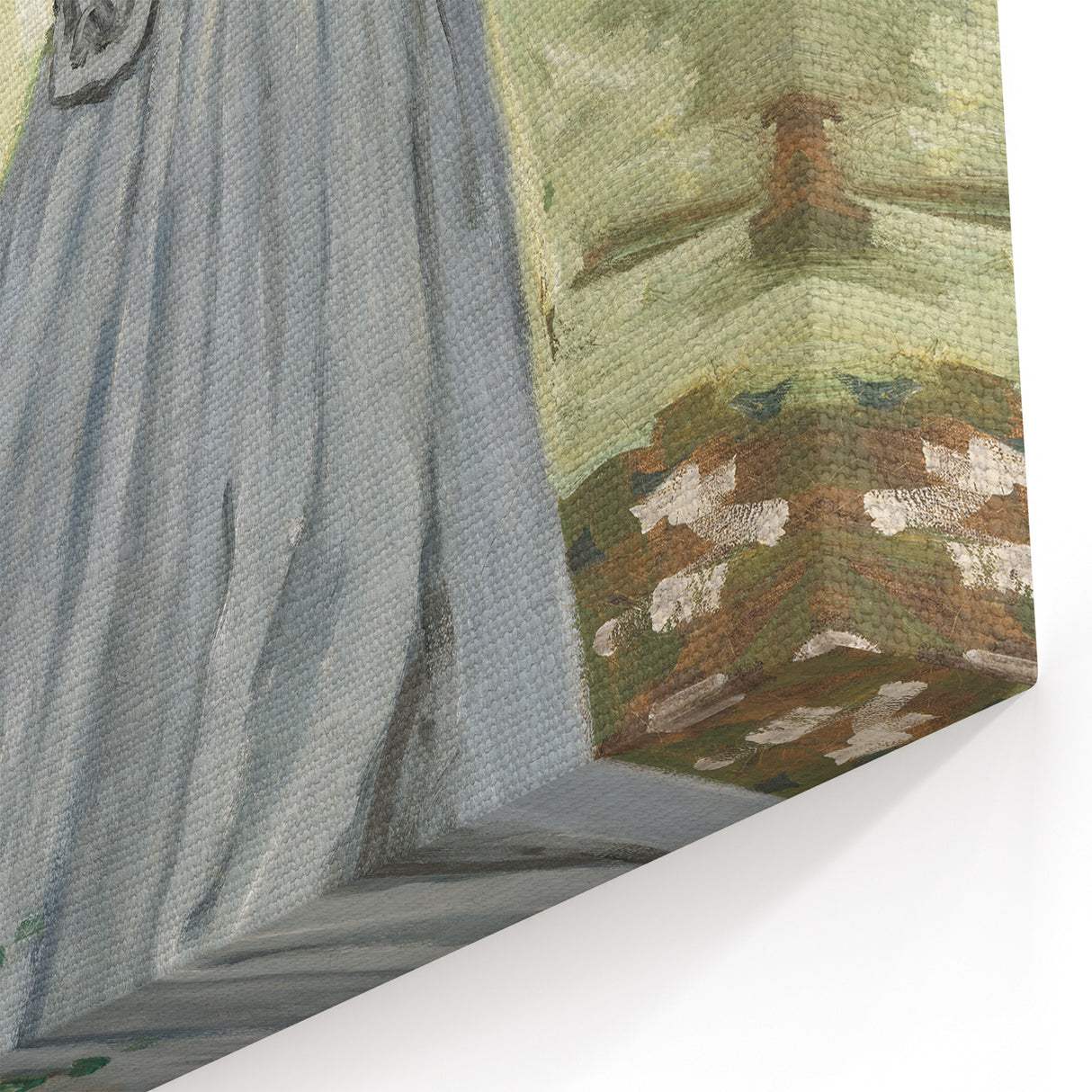 Monet Canvas Prints – Elegant Stroll, A Classic Scene by Claude Monet