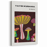 Yayoi Kusama Wall Art - Vibrant Abstract Mushroom Art | Canvas & Prints