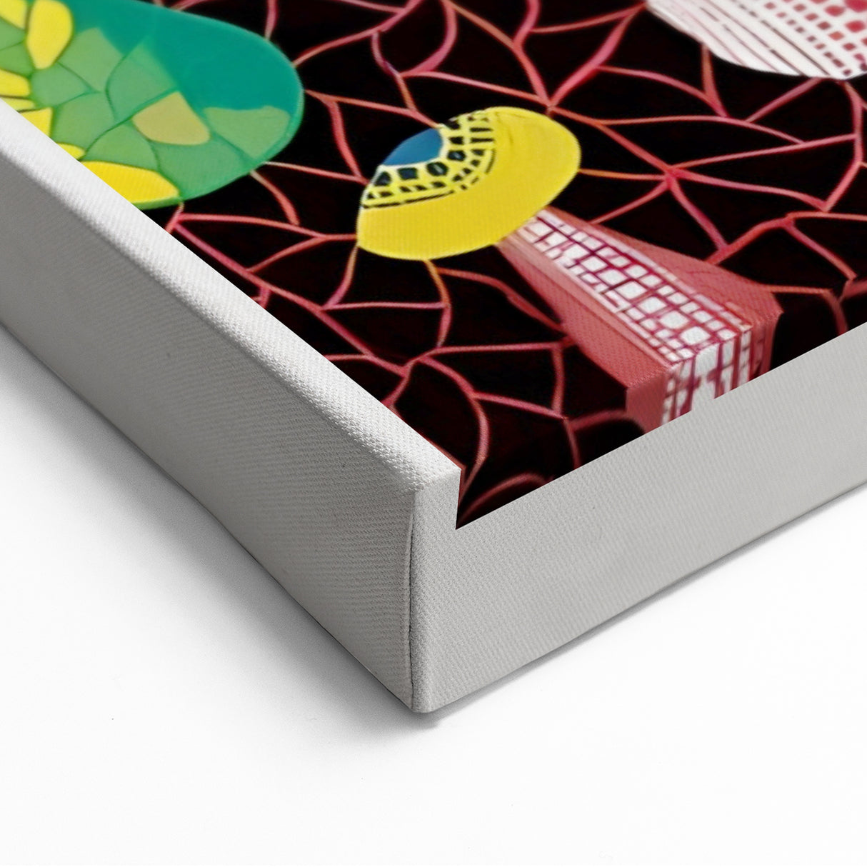 Yayoi Kusama Wall Art - Vibrant Abstract Mushroom Art | Canvas & Prints