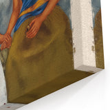 Frida Kahlo Wall Art | The Two Fridas 1939 | Frida Kahlo Canvas Print