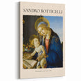 Sandro Botticelli Wall Art - Madonna of the Book Renaissance Canvas Prints