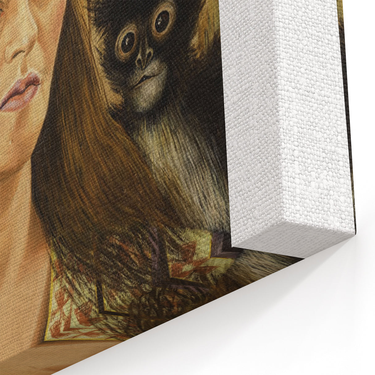 Frida Kahlo Wall Art – Self-Portrait with Monkey, 1945 | Canvas Prints