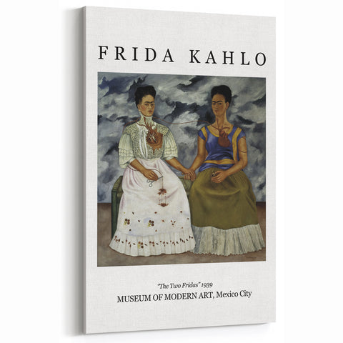 Frida Kahlo Wall Art – The Two Fridas, 1939 | Iconic Frida Kahlo Prints