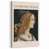Sandro Botticelli Wall Art - Portrait of a Young Woman Renaissance Prints