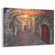Estonian Architecture Wall Decor – Medieval Alley in Tallinn’s Old Town