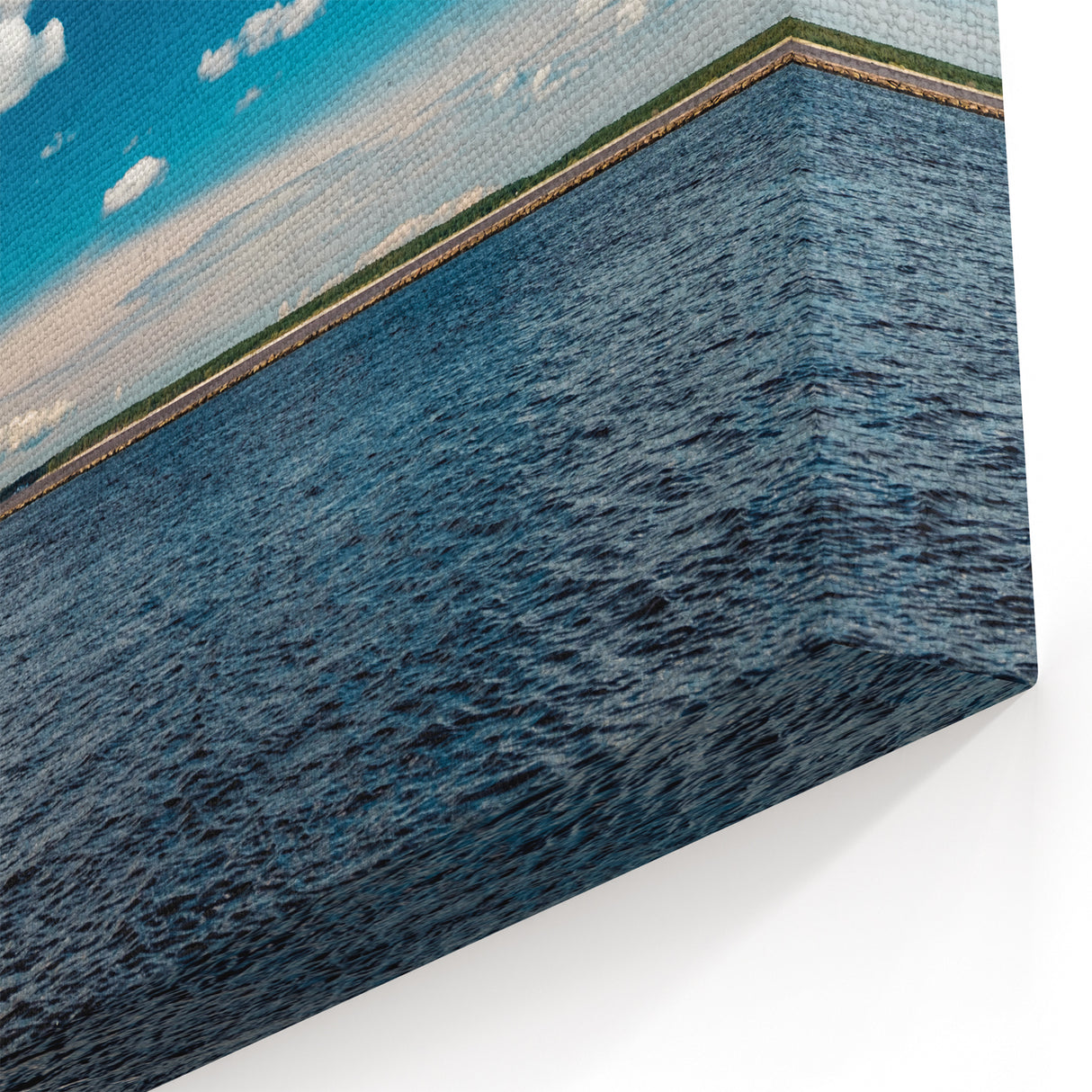 Baltic Sea Coastline Art – Sailboat on Clear Waters of Estonia