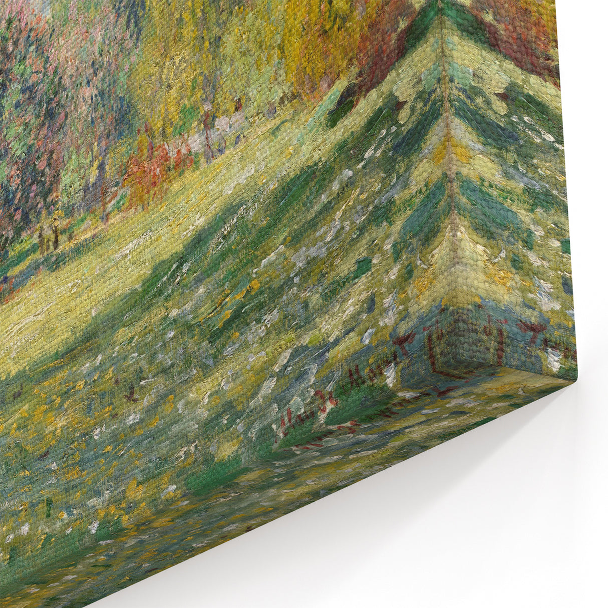 Claude Monet Wall Art – Vibrant Garden Scene, Impressionist Canvas Prints