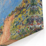 Claude Monet Wall Art – Coastal Path, Vibrant Seaside Landscape Prints