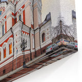 Estonian Architecture Wall Decor – Iconic Cathedral of Tallinn at Dusk