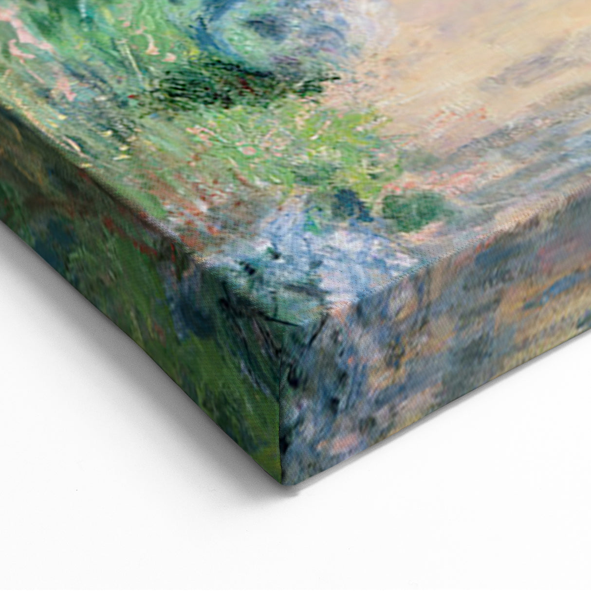 Claude Monet Wall Art – Garden at Vétheuil, Vibrant Impressionist Canvas Prints