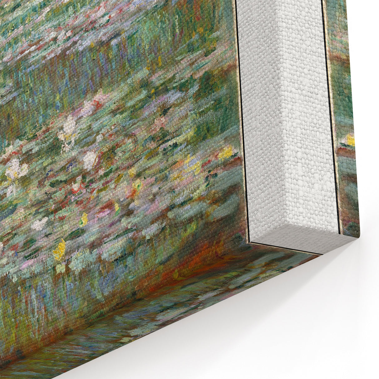 Claude Monet Wall Art – The Water Lily Pond, Classic Impressionist Canvas Prints