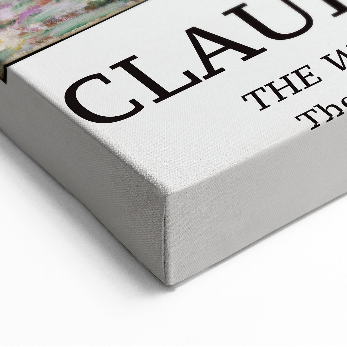 Claude Monet Wall Art – The Water Lily Pond, Classic Impressionist Canvas Prints