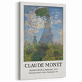 Monet Canvas Prints – Woman with a Parasol, Iconic Impressionist Art