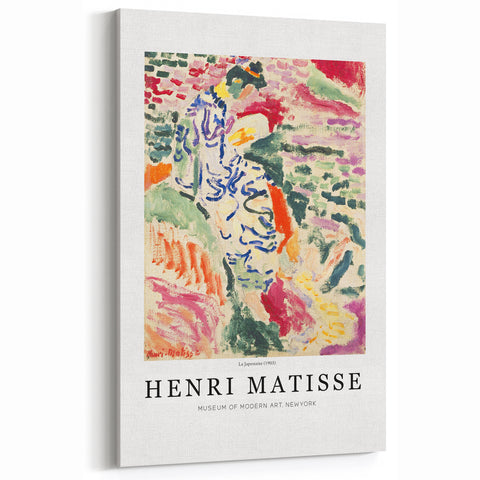 Henri Matisse Art Prints – La Japonaise, 1905 – Matisse Canvas Art