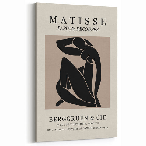 Henri Matisse Art Prints – Papiers Decoupes Figure – Matisse Cut-Outs Art