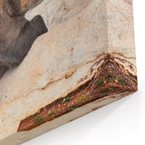 Denali National Park Art - Majestic Bear with Mount Denali Scenic Print