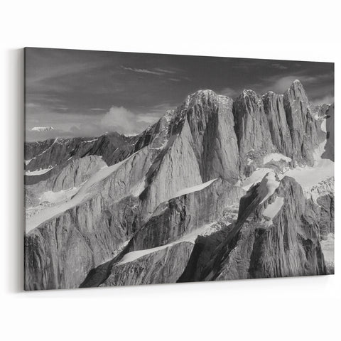 Mount Denali Prints - Black and White Alaska Wilderness Photography Art