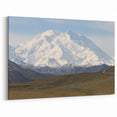 McKinley Mountain Art - Serene Mount Denali Scenic Wilderness Landscape