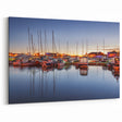 Baltic Sea Coastline Art - Sunset Reflections at Estonia Marina