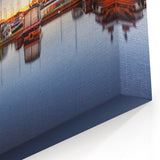 Baltic Sea Coastline Art - Sunset Reflections at Estonia Marina