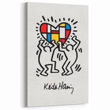 Keith Haring Canvas | Iconic Haring Wall Art | Pop Art Prints for Home