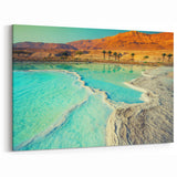 Dead Sea Tranquility - Stunning Jordan Wall Art in Scenic Desert Landscape