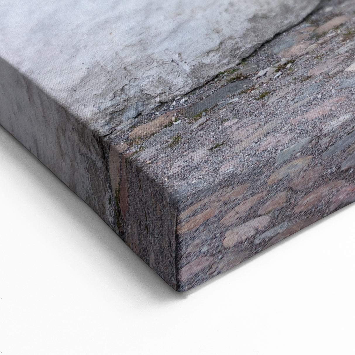 Estonian Architecture Wall Decor - Medieval Wooden Doorway Design