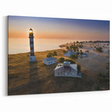Estonian Nature Photography - Lighthouse at Dawn by the Baltic Sea
