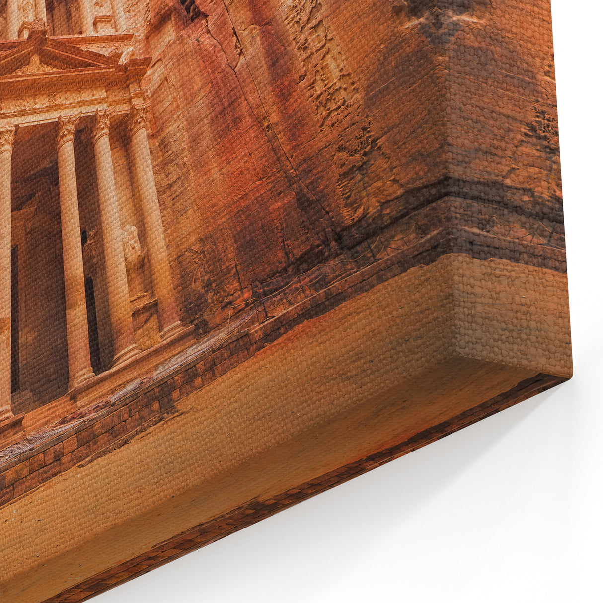 Petra Sunset - Stunning Jordan Wall Art in Ancient Desert Landscape