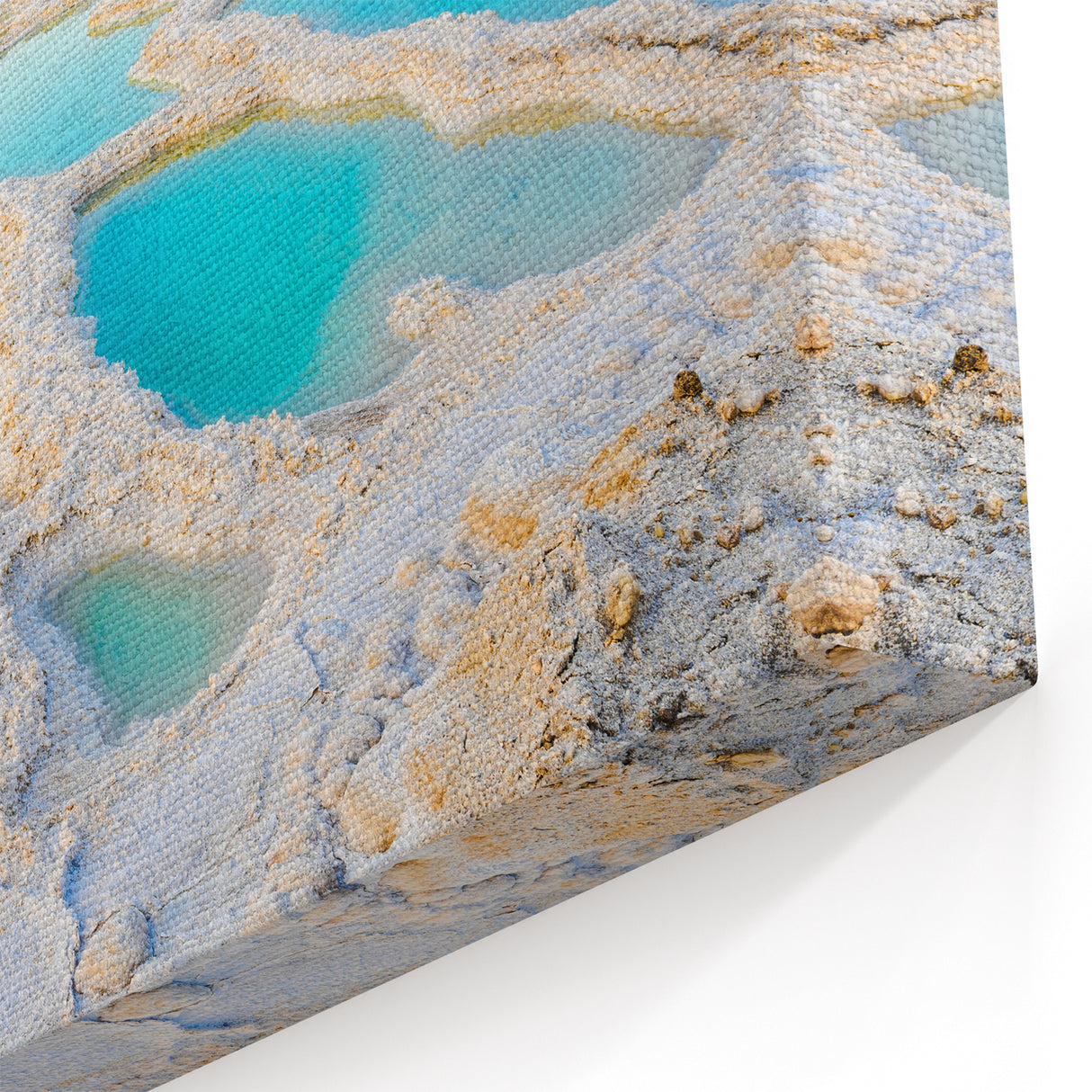 Dead Sea Serenity - Stunning Jordan Wall Art in Pristine Desert Landscape
