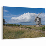 Estonian Landscape Art - Historic Windmill by the Baltic Sea