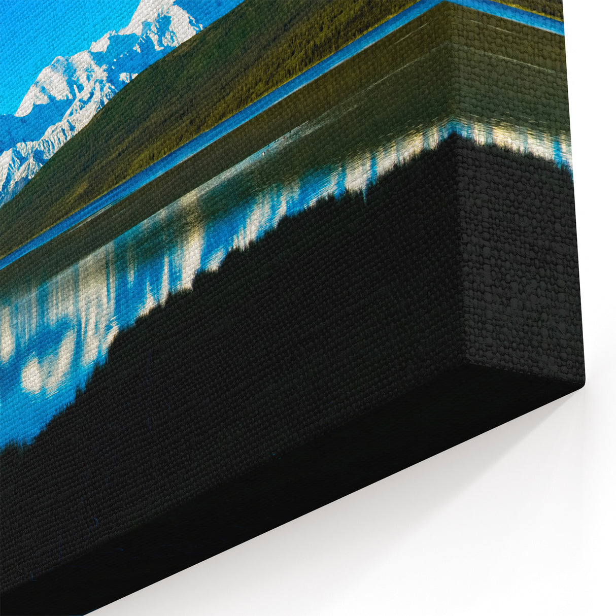 Denali Panorama Prints - Serene Reflection of Mount Denali on Alaska Lake