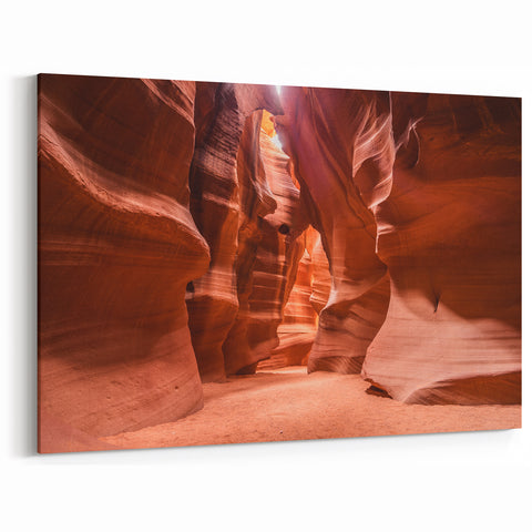 Desert Canyon Splendor - Stunning Jordan Wall Art in Red Rock Landscape