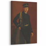 Edgar Degas Prints | Young Man in Uniform | Famous Impressionist Art