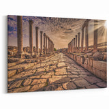 Jerash Ruins - Stunning Jordan Wall Art in Ancient Roman Landscape
