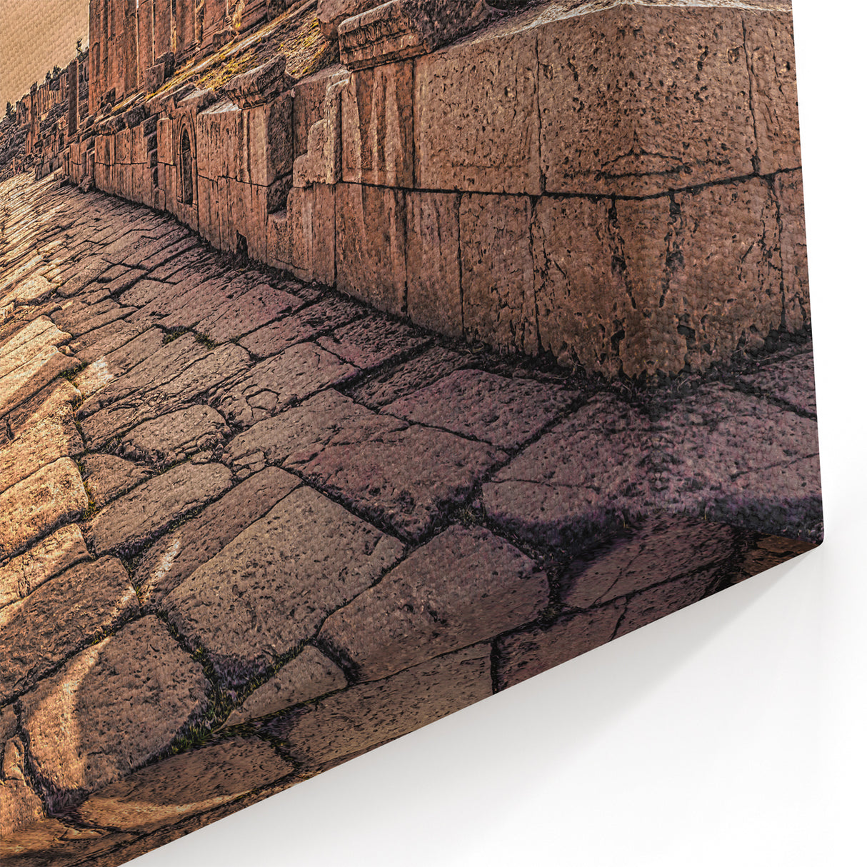 Jerash Ruins - Stunning Jordan Wall Art in Ancient Roman Landscape