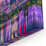 Arkansas Landscape Prints - Little Rock Skyline at Sunset Scenic Artwork