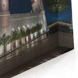 Jordan Mosque at Night - Stunning Jordan Wall Art in Illuminated Glory