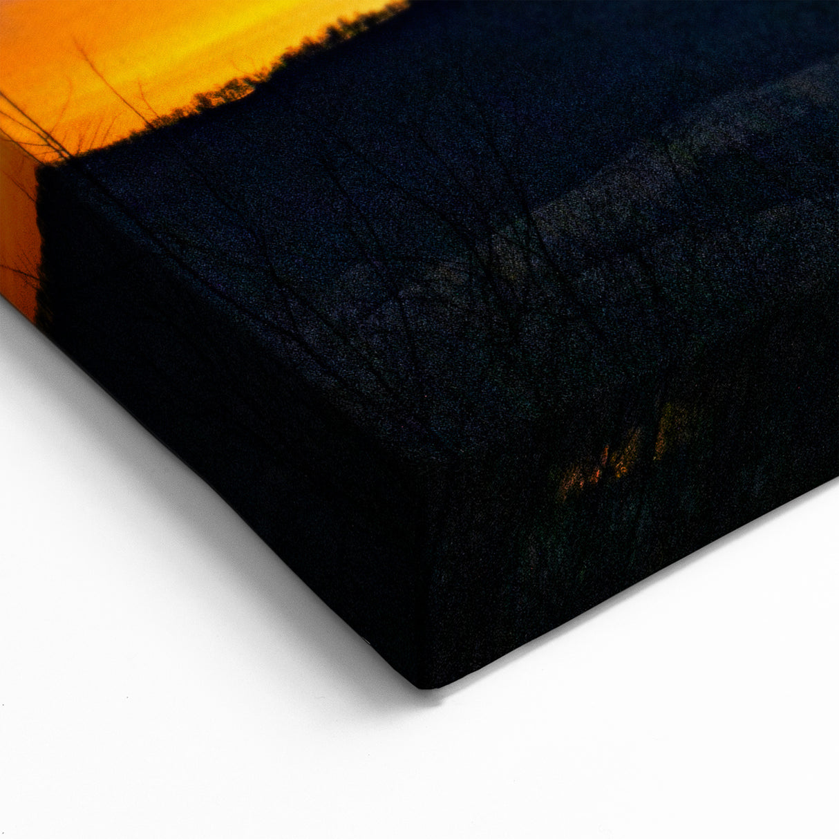 Arkansas Nature Photography - Starry Night Sky Over Ozark Mountains Art