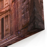Petra Treasury - Stunning Jordan Wall Art in Ancient Rock-Cut Wonder
