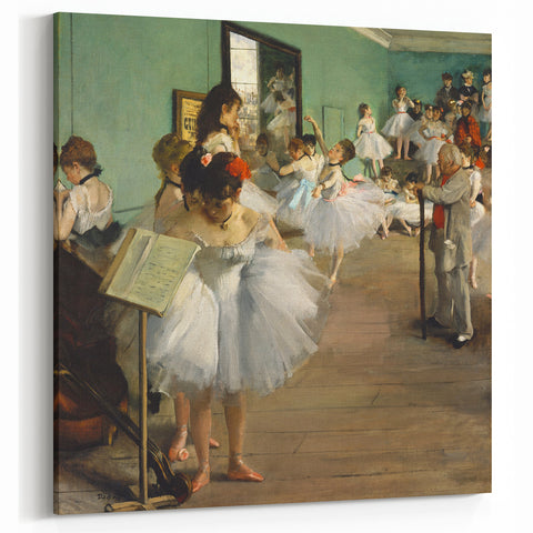 Edgar Degas Ballet Class Prints – Impressionist Wall Art of Dancers