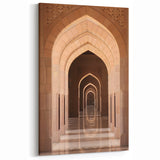 Grand Archway Architecture Oman Wall Art – Elegant Middle Eastern Decor