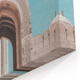Grand Mosque Architecture Oman Wall Art – Elegant Middle Eastern Print