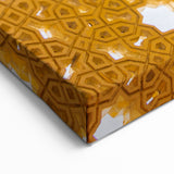 Golden Geometric Omani Ceiling Wall Art – Stunning Middle Eastern Decor