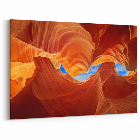 Arizona Red Rock Desert Wall Decor - Antelope Canyon Canvas Art