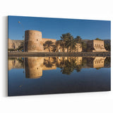Historic Omani Fort Wall Art – Scenic Middle Eastern Architecture Print