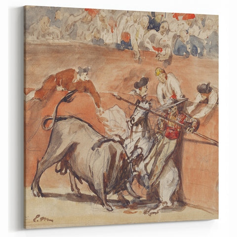 Édouard Manet Prints – Bullfighting Scene | Iconic 19th Century Art